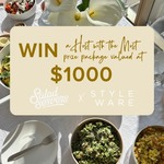 Win a $500 Salad Servers Feast Voucher + $500 Styleware E-Gift Voucher from Salad Servers + Styleware [NSW/VIC/QLD/ACT]
