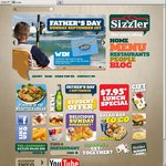 Sizzler Restaurants - 20% off for Full Time Students & Lunch Offers for Everyone