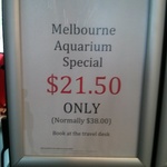 Melbourne Aquarium, Adults @ Kids Prices, Tickets - $21.50 (Save $12.70)