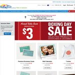 VistaPrint Boxing Day $3 Sale - (Shipping Costs Still Applies)