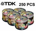 TDK Gold CD-R 52X 250Pcs Disc Bulk Buy 5x 50pk $86.95 + $15.95 p/h (40c per cd)
