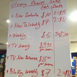 Blockbuster Cremorne [NSW] Closing Down Clearance