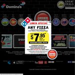Dominos Online Order Before 4pm from $7.95 Pick Up Today Only Conditions Apply Any