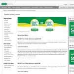 SpecSavers - $20 off $89 or $50 off $199 Contact Lens Order, or Free Shipping 