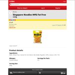 Wokka - Singapore / Hokkien Noodles 440g Varieties $1.47 ea (Save $1.83) @ Coles