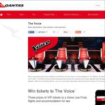 Win Tickets, Flights and Accommodation to See The Voice Final Live Show 2014 from Qantas