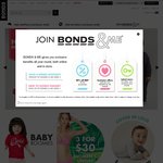 Bonds - Buy 2 Get 30% off Women's & Men's Clothing