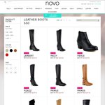 Leather Boots $60 - down from $149.95 @ Novo Shoes