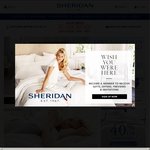 Sheridan Boutique NOT The Outlets. 40% off Everything in Their Boutiques and on The Website