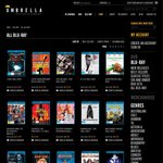 Blu-Ray's Starting at $8 + Shipping @ Umbrella Ent