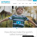 Springfree Trampoline - Free Delivery or Installation (by Referral)
