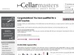 Free $50 Voucher for Cellarmasters min spend $130