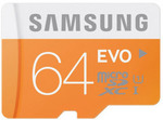 Samsung EVO 64GB MicroSD $29.99 + $9.90 Postage @ Torpedo7