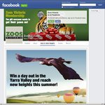 Win a Day out in The Yarra Valley (Includes Hot Air Balloon Ride, Accom etc) from Zoos Victoria