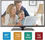 Soniq 40" FHD LED/LCD TV (Refurbished) $249
