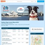 50% off Tickets to Sydney Dog Lovers Show - Adult $12.50, Child $6, Pensioner $8.50