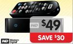 Western Digital WDTV Mini for $49 at Dick Smiths