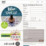 Win 1 of 5x Round Towels (Worth $110 Each) / Hour - Buy Ovi Water @ Caltex Woolworths