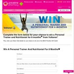 Win a Personal Trainer & Nutritionist for 6 Months or 1 of 10 $500 Priceline Gift Cards from Priceline/Voltaren
