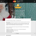 Win a Family Christmas Breakfast at Santa's Enchanted Garden (Sydney QVB) from MasterCard