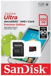 SanDisk 200GB Ultra Premium Micro SDXC + SD Adapter, Free Shipping, $99 @ I-Tech