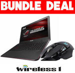 Asus G551VW-FW148T ROG Gaming Laptop 15.6" FHD/i7/8GB/1TB/GTX960M + Logitech G502 Mouse for $1279.20 Delivered @ Wireless1 eBay