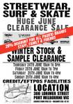 Streetwear, Surf & Skate Huge June Clearance Sale - Port Melbourne, VIC only + extra 20% OFF