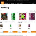T2 Tea Frenzy Online Sale - Big Chill Pack $50 (Was $60), 1.2L Iced Tea Jug $10 (Was $30) + More