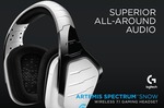 Win 1 of 3 Limited Edition G933 Artemis Spectrum™ Snow Headsets Worth $299.95 from Logitech