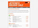 Jetstar's Holiday Sale - From Brisbane