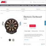 Electronic Dartboard $25 @Kmart