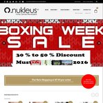30% to 50% off Store Wide Nukleus Organic Wear End of Year Sale