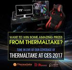 Win 1 of 34 Gaming Prizes from Thermaltake's CES2017 Giveaway