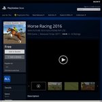 PSN PS4: Horse Racing 2016 FREE! (Was $32.95)