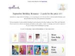 2 for 1 - Hallmarks Personalised Birthday & Baby Cards. Cost for 2 Cards $5.95 & Free Postage