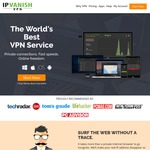 IP Vanish VPN 20% off - 1 Year USD $62.39 (AUD $80.37)