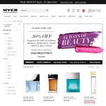 Myer 14 Days of Beauty - Multiple Deals up to 50% off