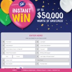 Win $10,000 Worth of EFTPOS Gift Cards +/- 1 of 800 Instant Win $50 EFTPOS Gift Cards from Parmalat [Purchase Yoghurt]