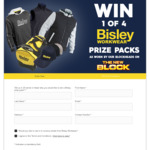 Win 1 of 4 Bisley Prize Packs (Puffer Jacket/Duffle Bag/Hoodie/Sleeveless Vest/Hat) Worth $300 from Nine Network