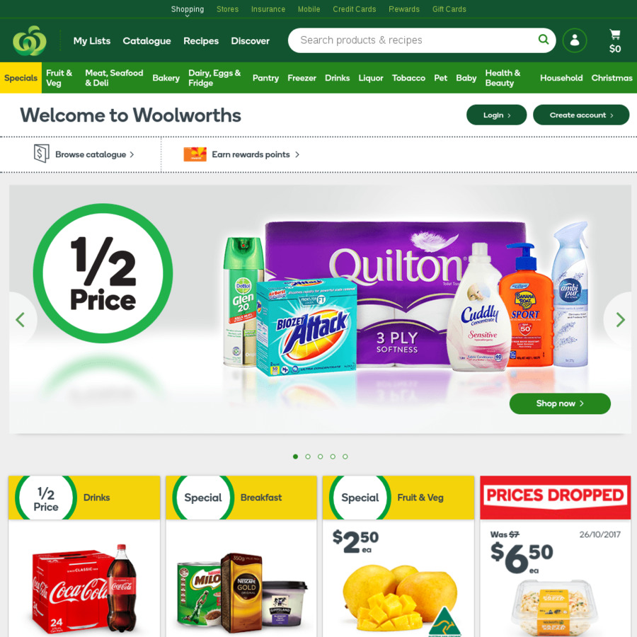 Woolworths Free 3 Month Delivery Saver (Save 50) with 50 Online Spend OzBargain
