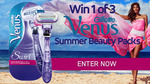 Win 1 of 3 Gillette Venus Summer Beauty Packs Worth $100.96 from Seven Network
