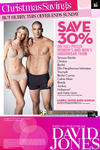 30% off Men's & Women's Underwear at David Jones (ends Sunday)