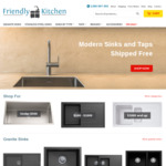 10% off Your Next Order over $599 @ Friendly Kitchen (Kitchen Sinks and Taps)