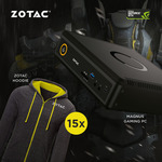 Win a ZOTAC MAGNUS EN31050 Gaming Mini PC or 1 of 15 Hoodies from ZOTAC