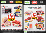 [QLD] IGA (Freshii Group) ½ Price 23 May: Champ Ham $8.99kg, Whole Eco Beef Rump $6.99kg, Boneless Pork Leg Roast $4.99kg, More