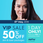 [VIC] 50% off Laser Hair Removal Treatment Packages @ Australian Skin Clinics (Fountain Gate)