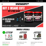 Bodybuilding Supplements Online - Save $10 on Your Opening Order on Spartansuppz