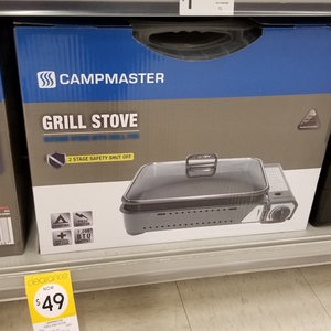 Campmaster butane outlet grill stove