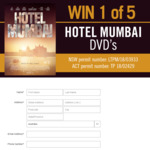 Win 1 of 5 Hotel Mumbai DVDs Worth $24.99 from Seven Network