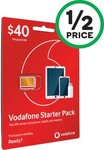 Vodafone $40 Pre-paid for $20 with Bonus $20 Netflix Gift Card @ Woolworths